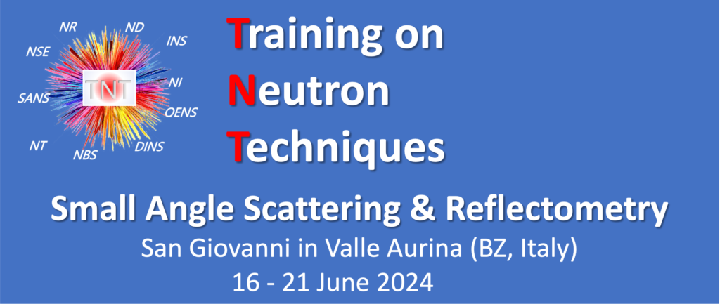 Training on neutron techniques event poster