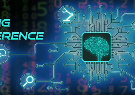 Machine Learning Conference digital illustration